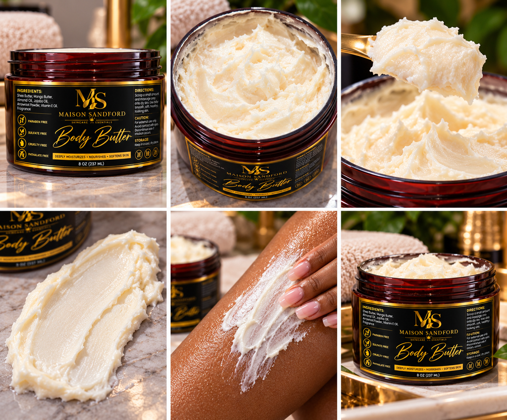 Maison Sandford Whipped Body Butter – 8 oz